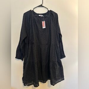 Vineyard vines black XL Dress! Brand New